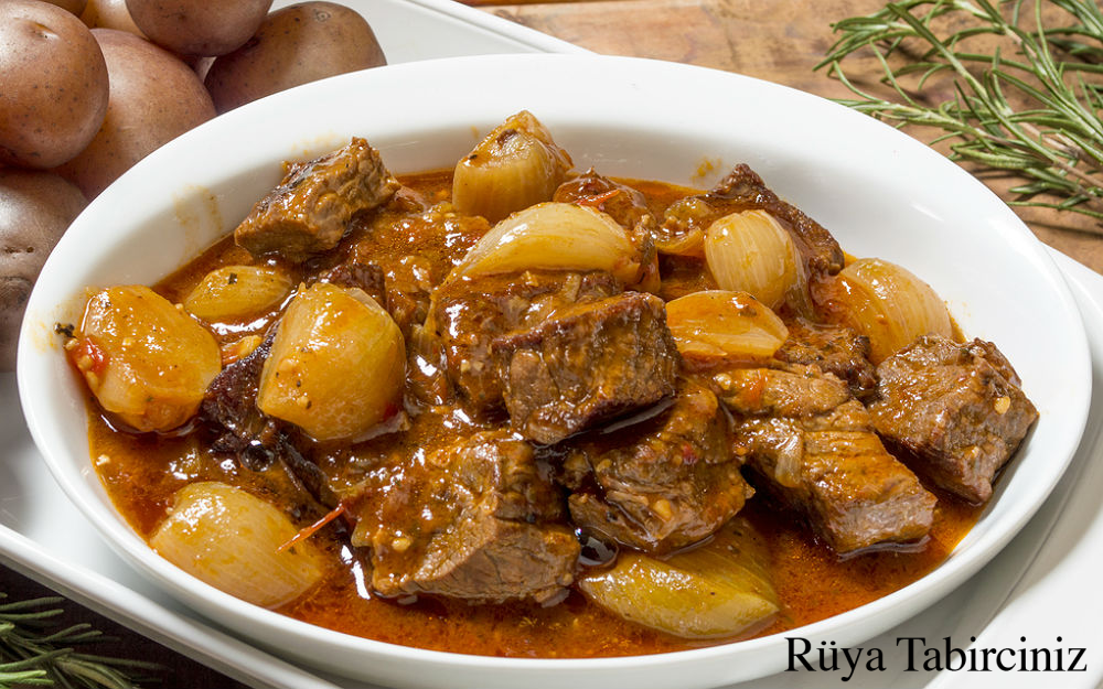 Rüyada et yemek